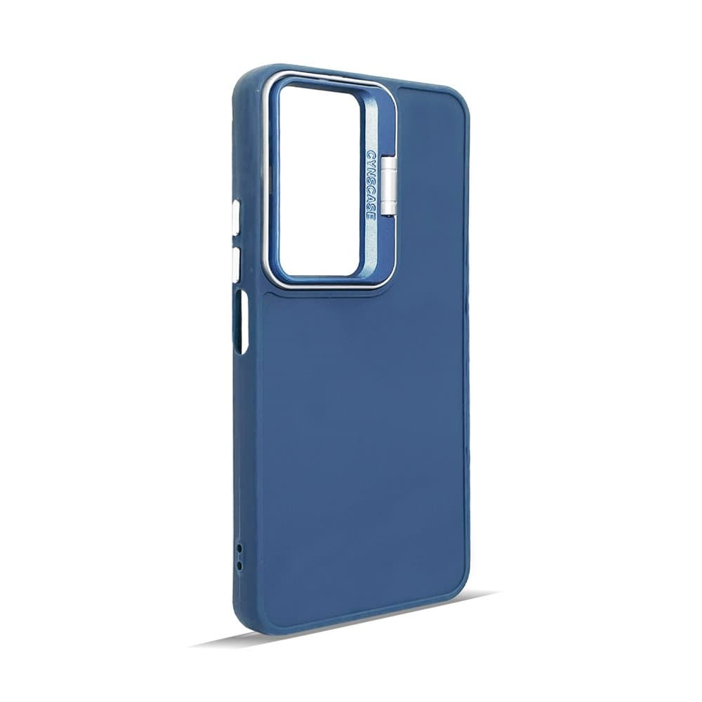 Husa spate pentru Honor 90 Lite- Drop case Kickstand Albastru