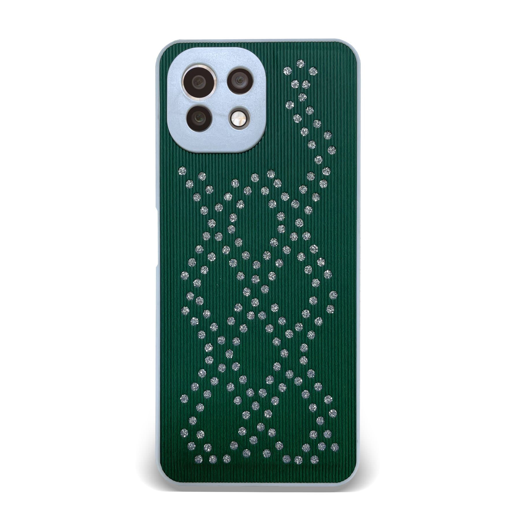 Husa spate pentru Xiaomi Mi 11 Lite - Evo Case Verde