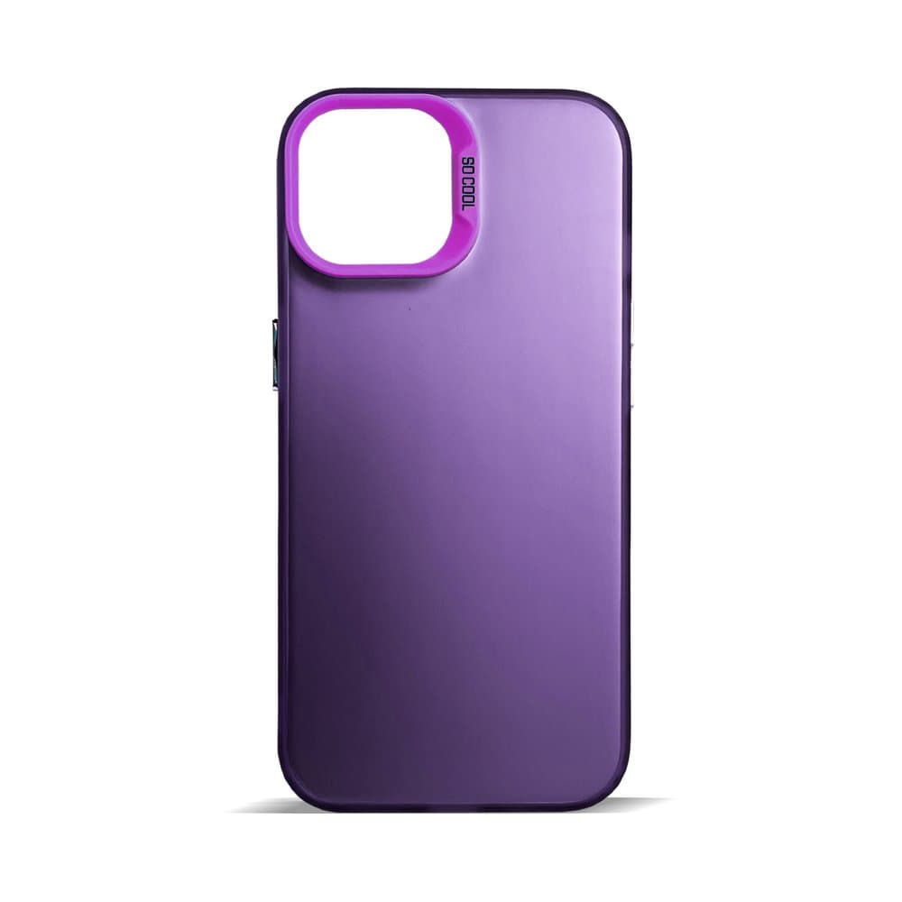 Husa spate pentru iPhone 11- Glace case Mov