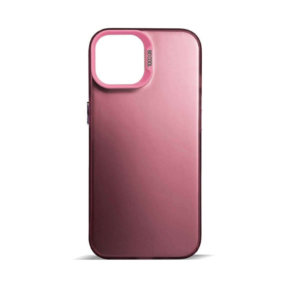 Husa spate pentru iPhone 13- Glace case Roz