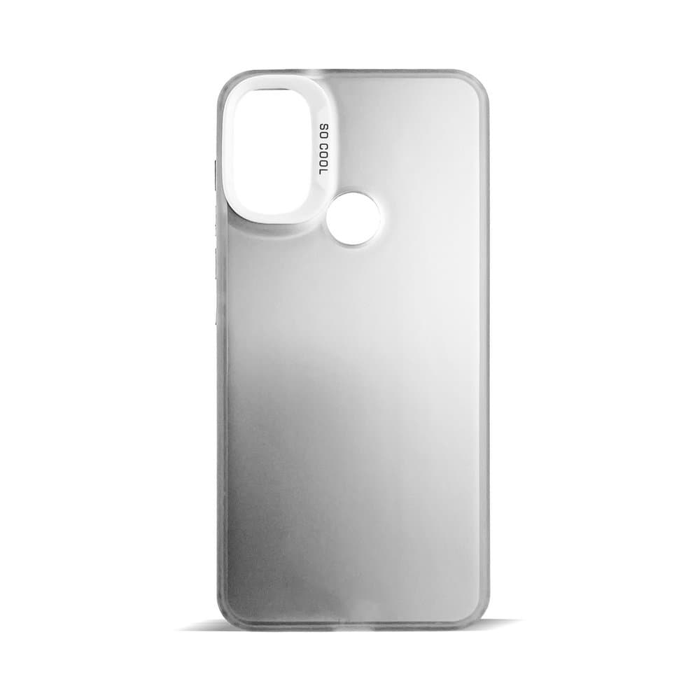 Husa spate pentru Motorola Moto E40- Glace case Alb