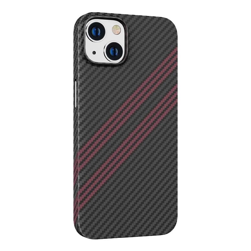 Husa spate pentru Apple iPhone 14 - HOCO Cave Negru Rosu