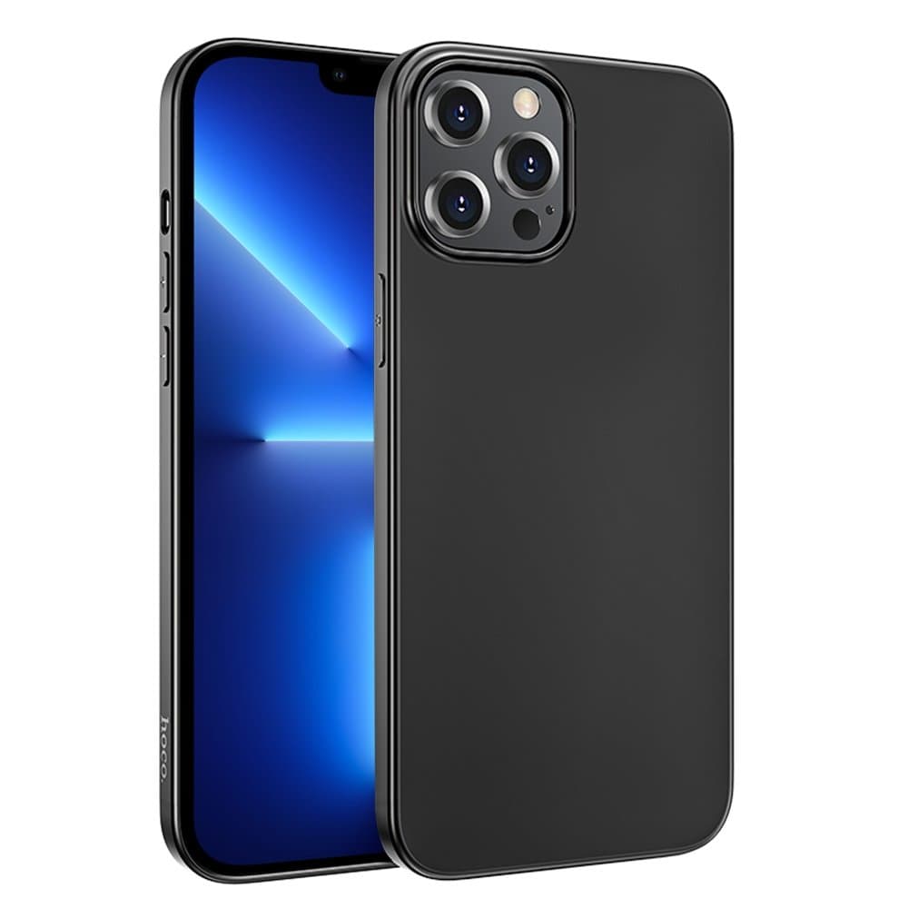 Husa spate pentru iPhone 13 Pro - HOCO Fascination Series Negru