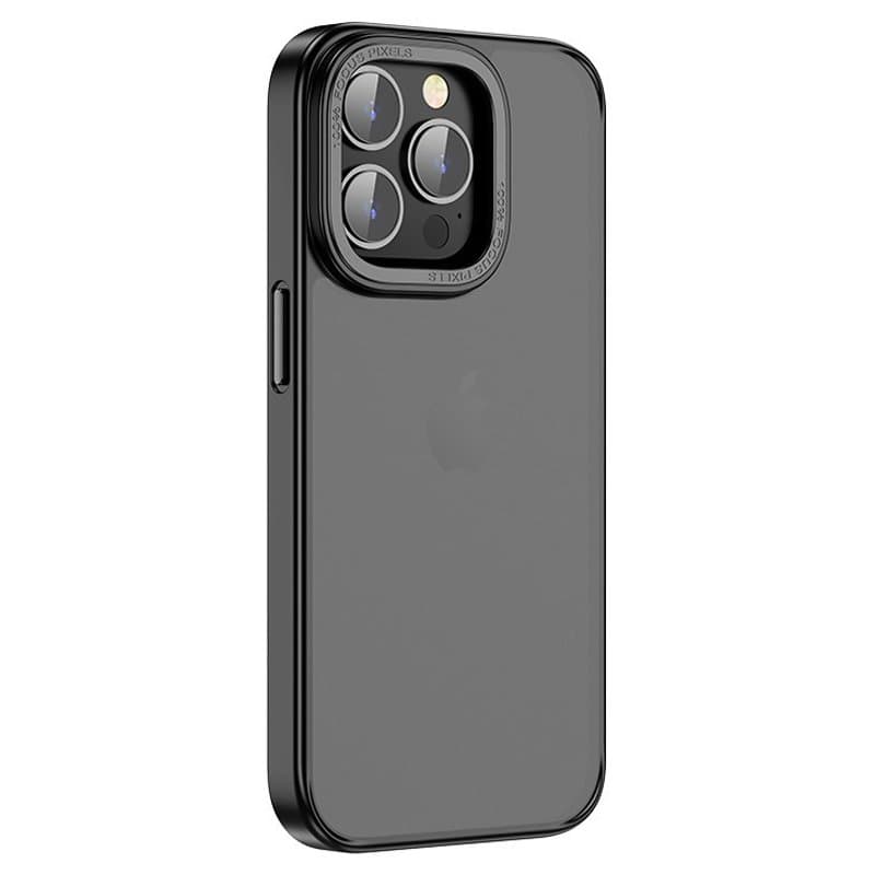 Husa spate pentru iPhone 14 Pro Hoco Frosted Case - Negru