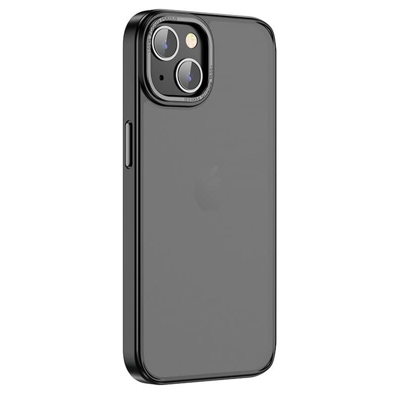 Husa spate pentru iPhone 14 Hoco Frosted Case - Negru