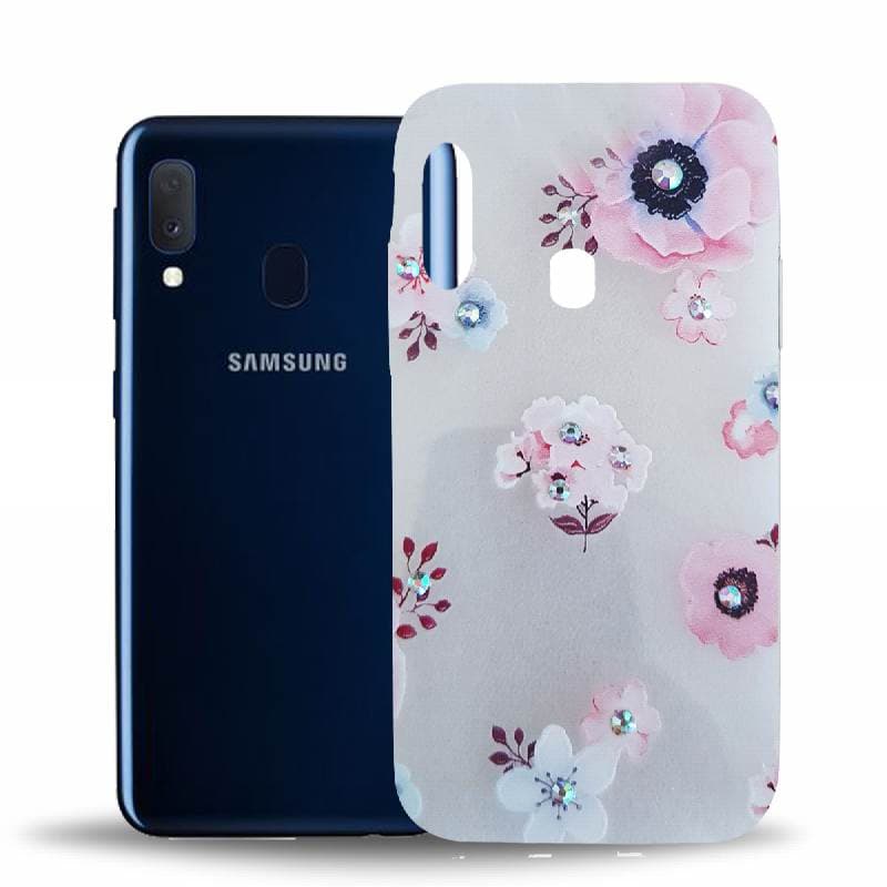 Husa spate pentru Samsung Galaxy A20e - Ultrathin Diamond Roz