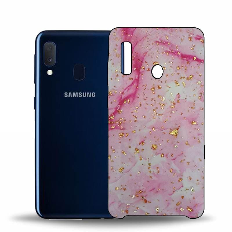 Husa de protectie spate Glamour pentru Samsung Galaxy A20e - Roz