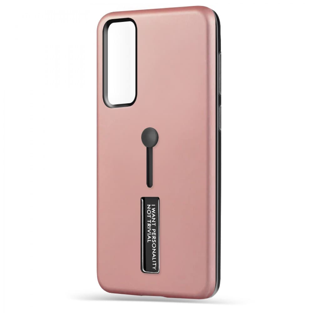 Husa spate pentru Huawei P Smart 2021 - Hard Case Stand Rose