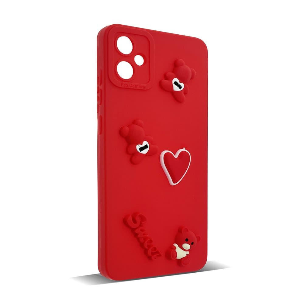 Husa spate pentru Samsung Galaxy A05- Hug case Rosu