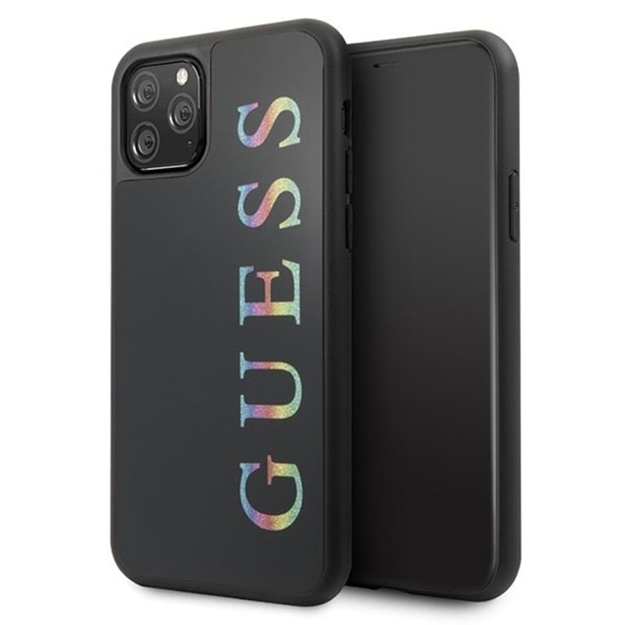 Husa spate pentru iPhone 11 Pro - Glitter Logo Guess