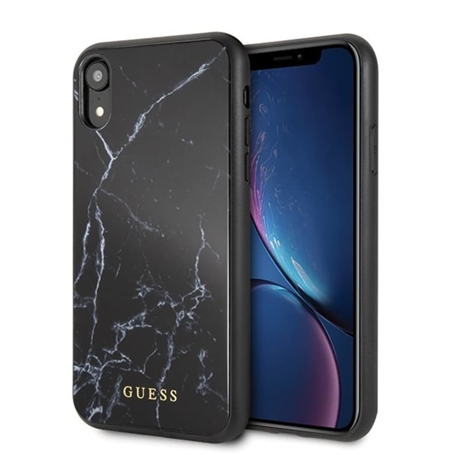 Husa spate pentru iPhone XR - Marble Guess