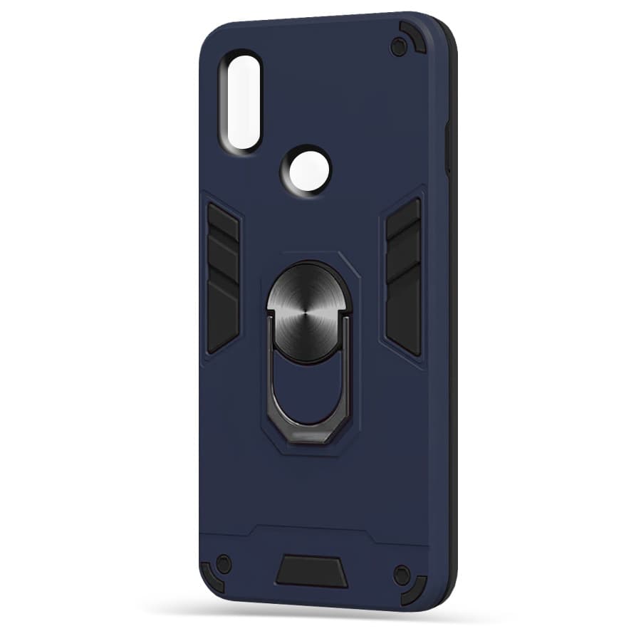 Husa spate pentru Huawei Y6 2019 - Hybrid Case Stand Albastru