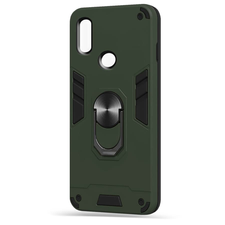 Husa spate pentru Huawei Y6 2019 - Hybrid Case Stand Army