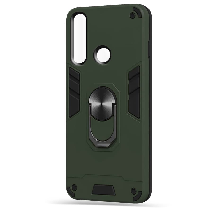 Husa spate pentru Huawei P30 Lite - Hybrid Case Stand Army