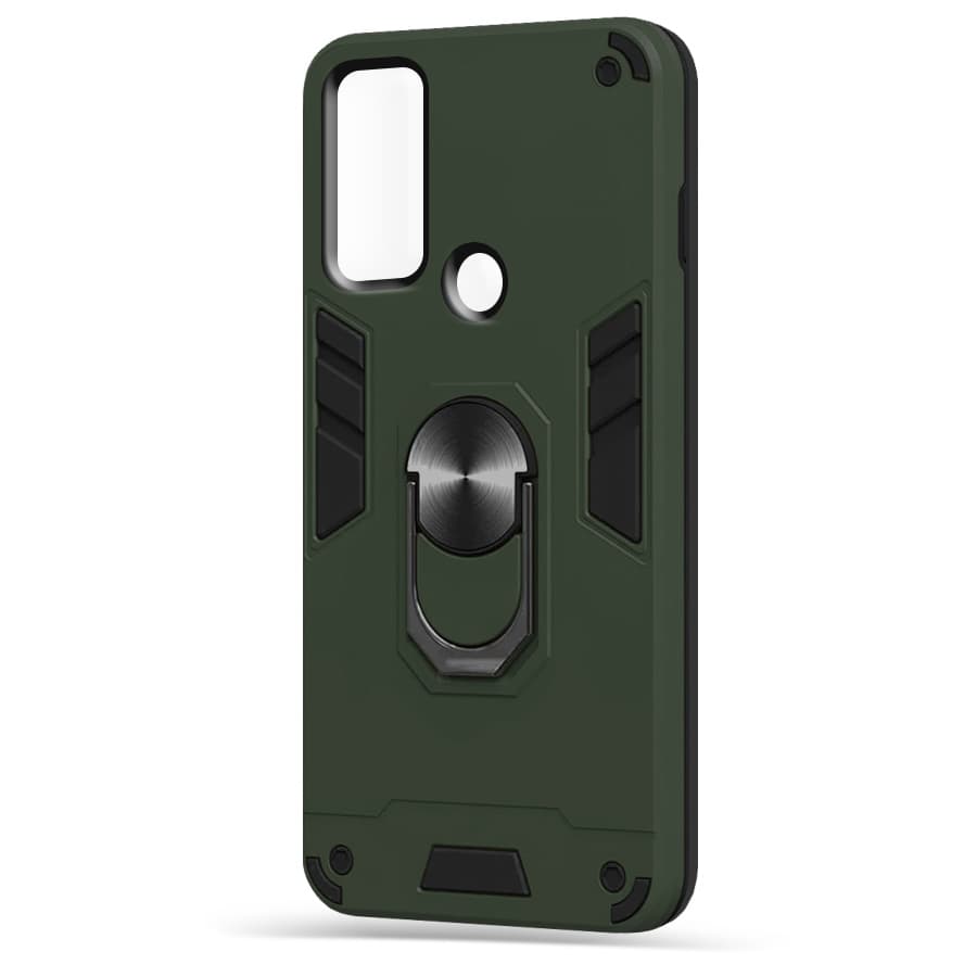 Husa spate pentru Huawei P Smart 2020 - Hybrid Case Stand Army