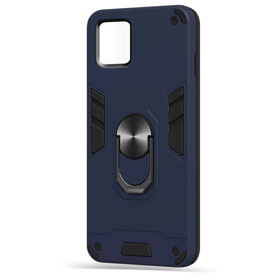 Husa spate pentru Samsung Galaxy Note 10 Lite - Hybrid Case Stand Albastru