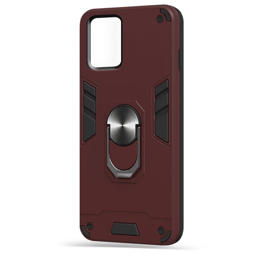 Husa spate pentru Samsung Galaxy S10 Lite - Hybrid Case Stand Visiniu