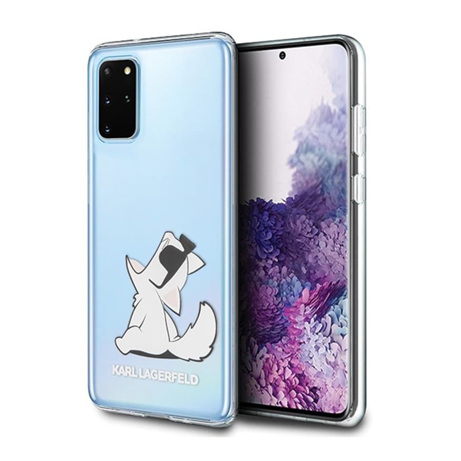 Husa spate pentru Samsung Galaxy S20+ - Choupette Fun Karl Lagerfeld