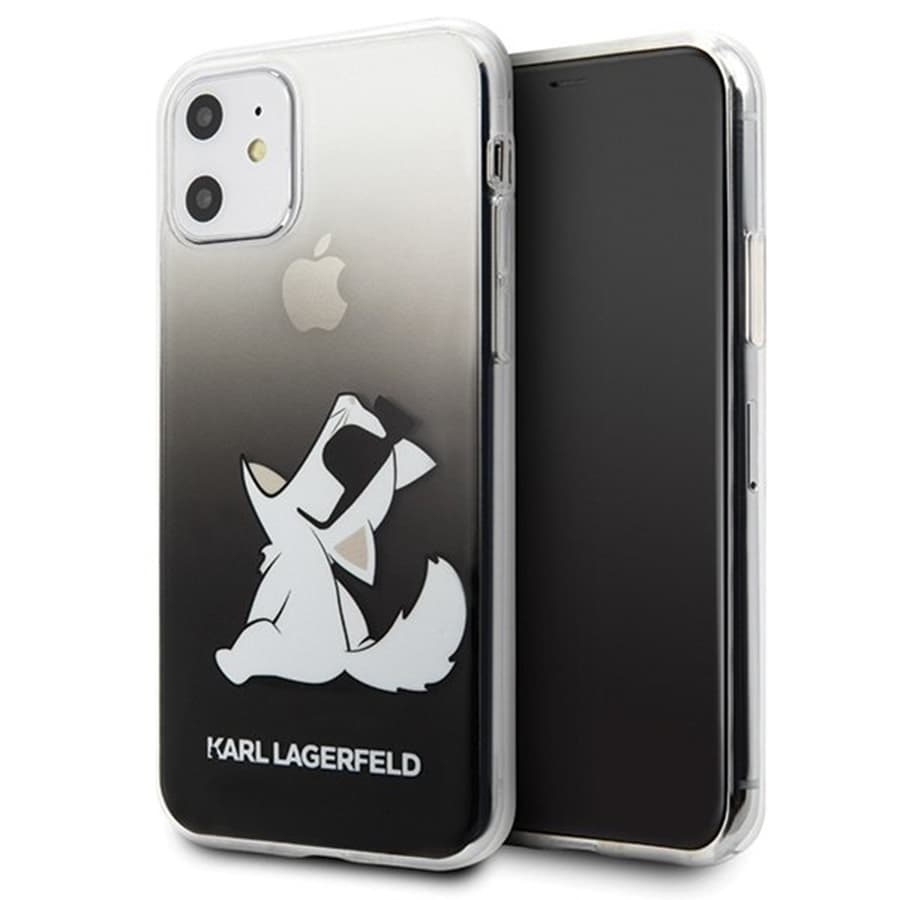 Husa spate pentru iPhone 11 - Choupette Fun Karl Lagerfeld