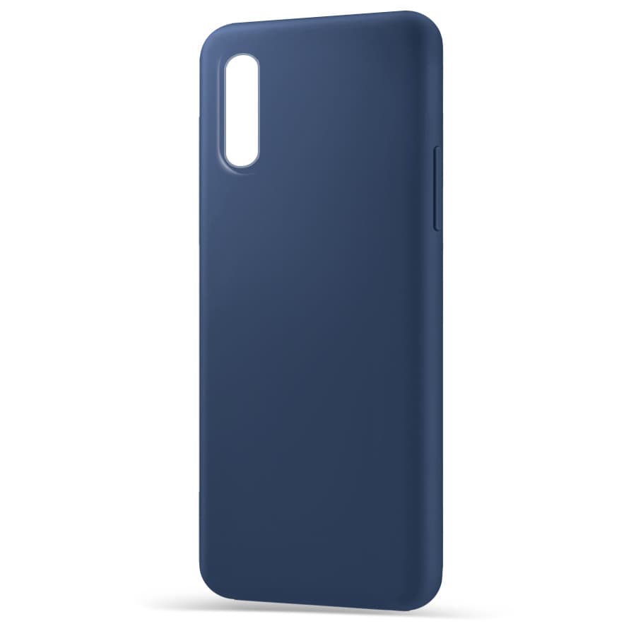 Husa spate pentru Samsung A01 - Silicon Line Albastru