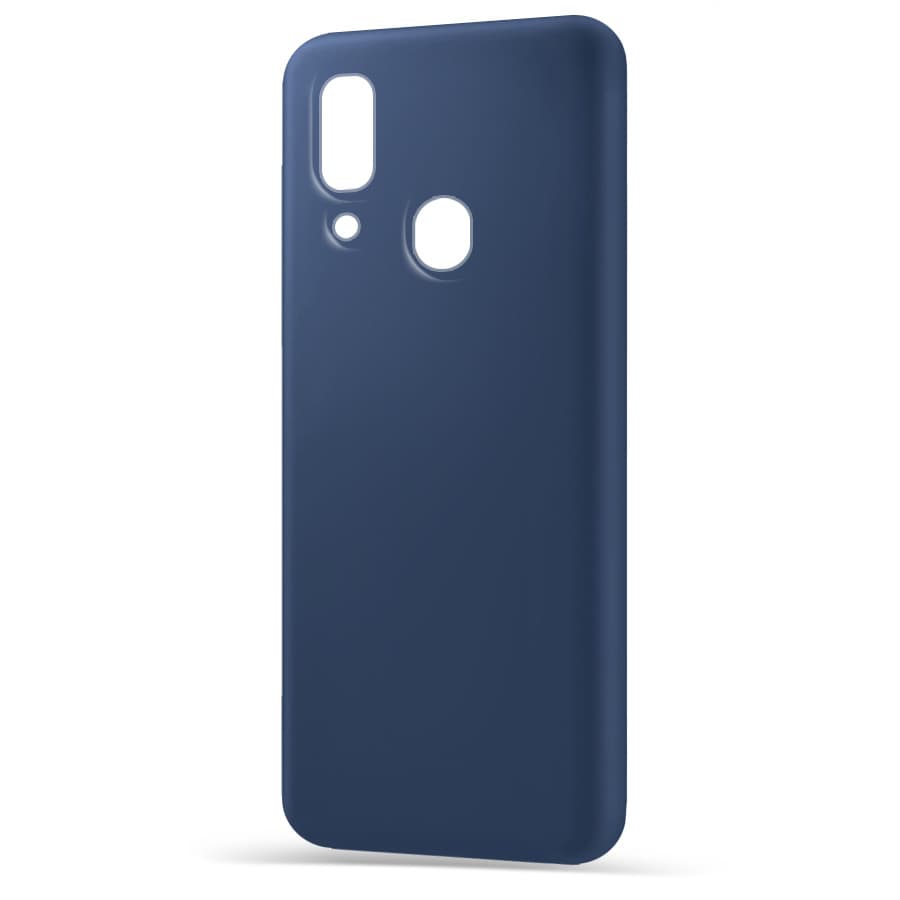 Husa spate pentru Samsung A20e - Silicon Line Albastru
