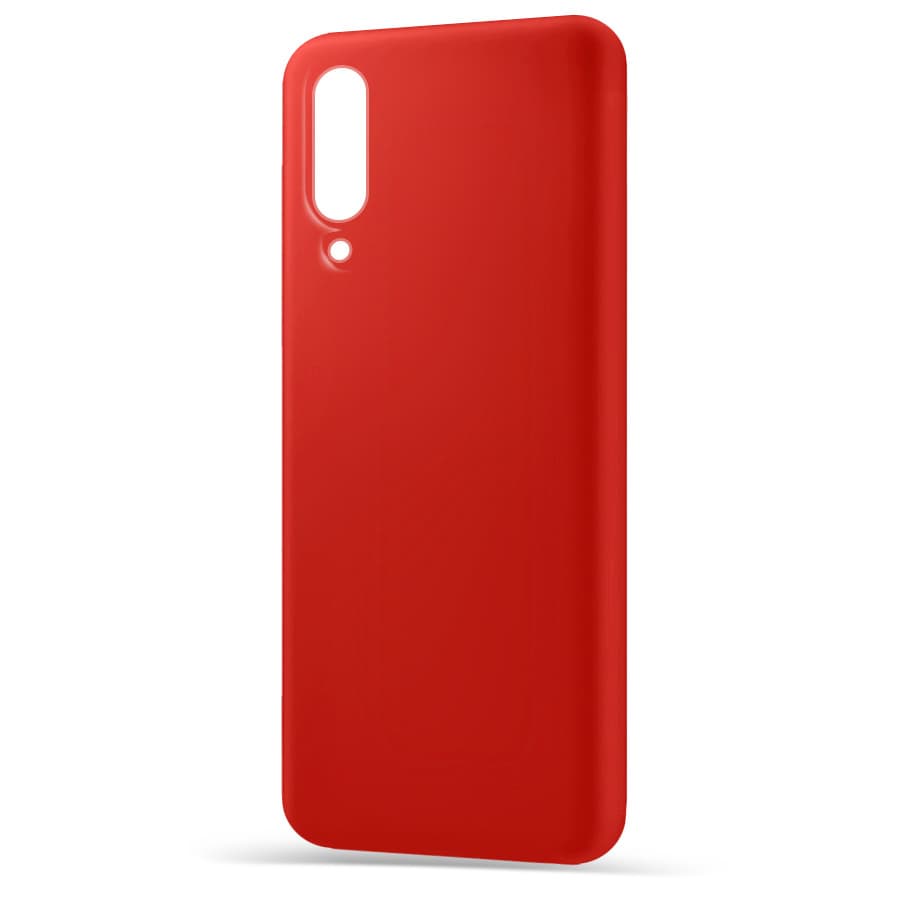 Husa spate pentru Samsung A30s - Silicon Line Rosu