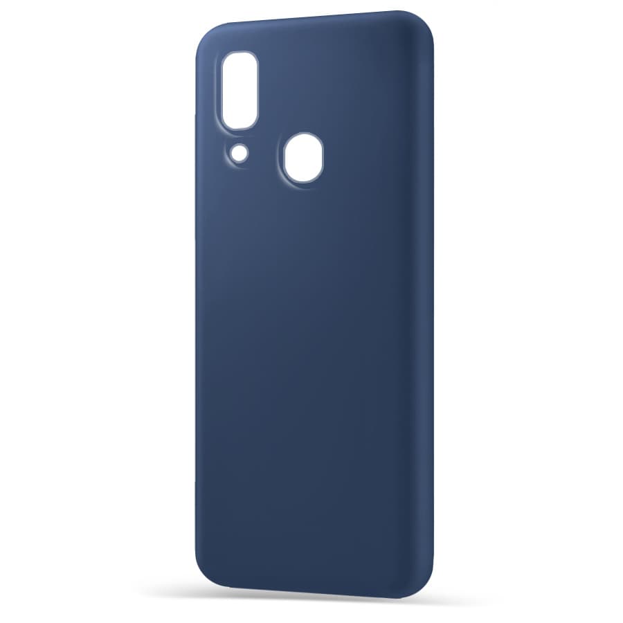 Husa spate pentru Samsung A40 - Silicon Line Albastru
