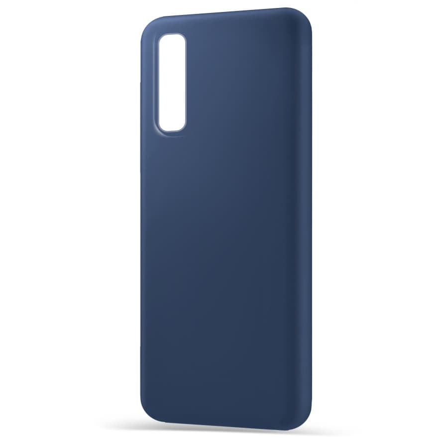 Husa spate pentru Samsung A7 2018 - Silicon Line Albastru