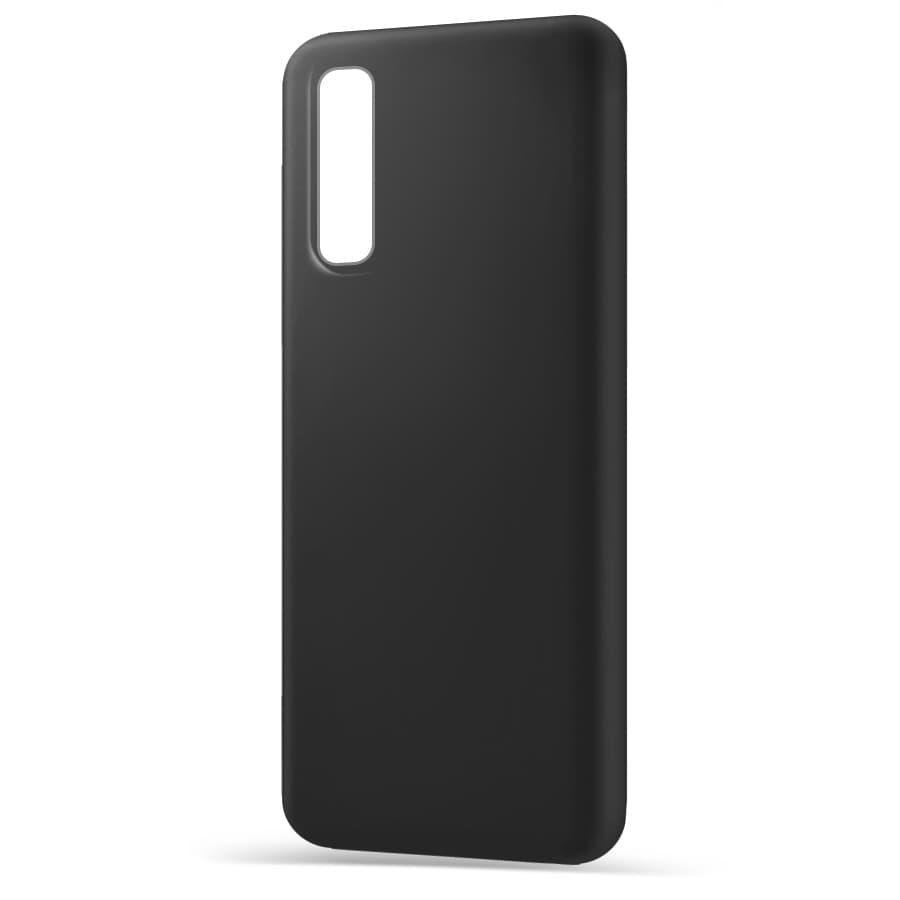 Husa spate pentru Samsung A7 2018 - Silicon Line Negru