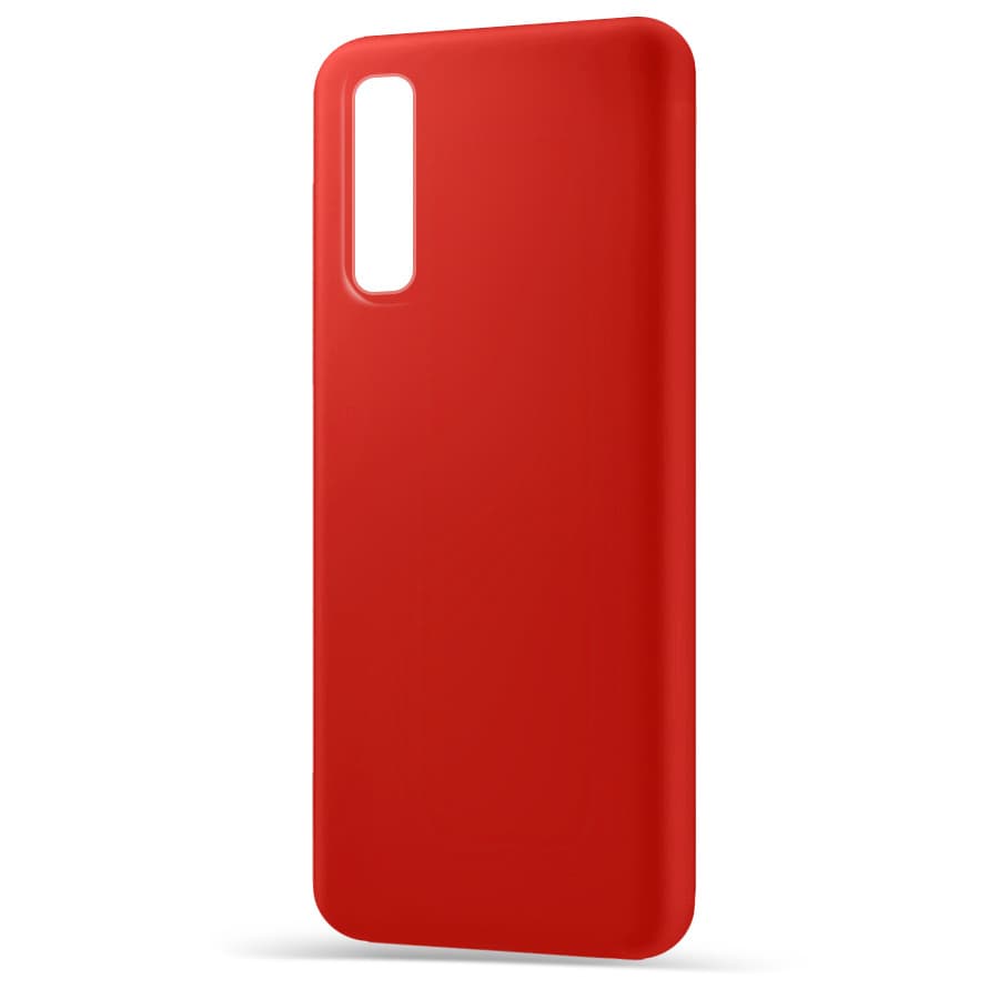 Husa spate pentru Samsung A7 2018 - Silicon Line Rosu