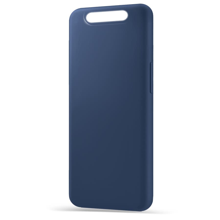 Husa spate pentru Samsung A80 - Silicon Line Albastru