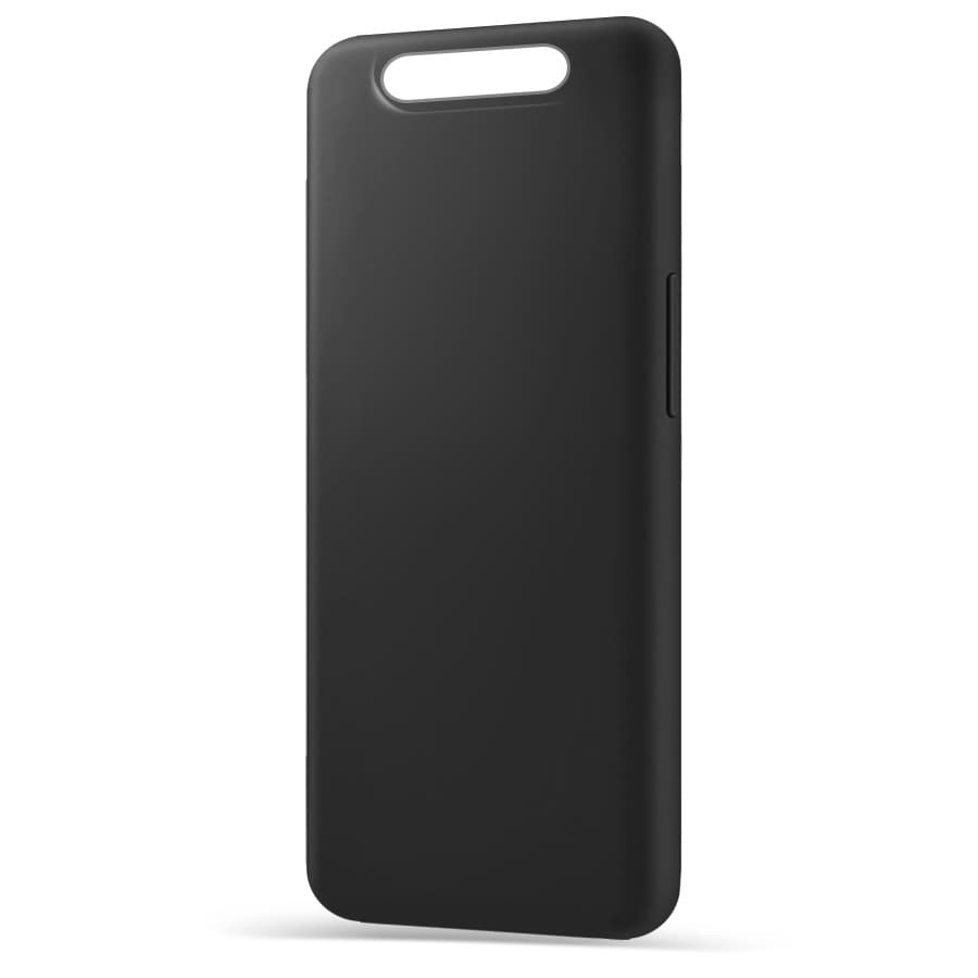 Husa spate pentru Samsung A80 - Silicon Line Negru