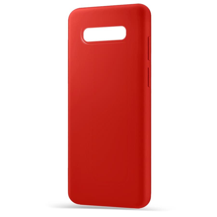 Husa spate pentru Samsung S10e - Silicon Line Rosu