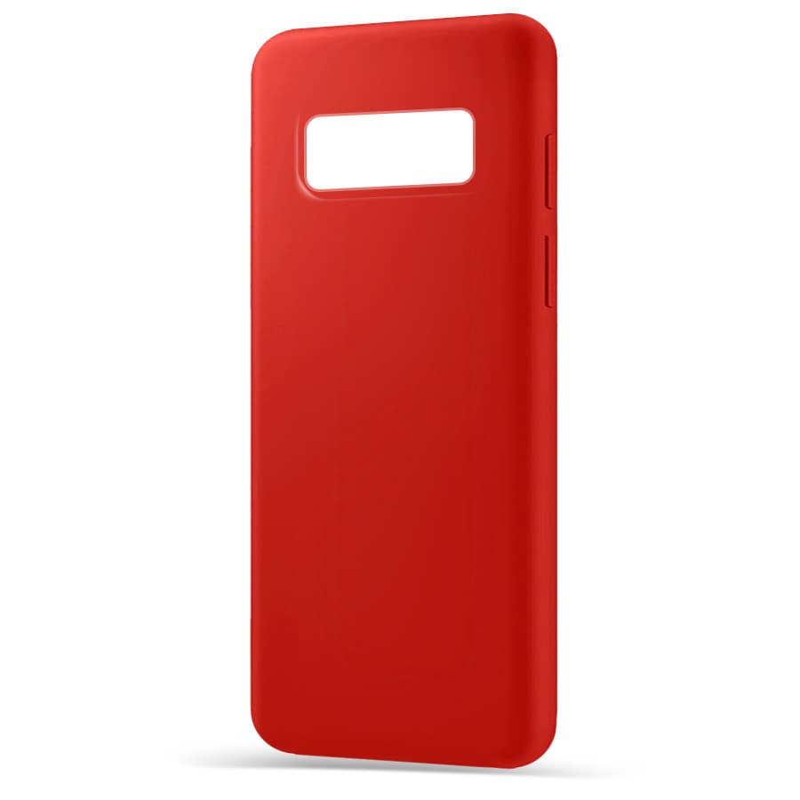 Husa spate pentru Samsung S8+ - Silicon Line Rosu