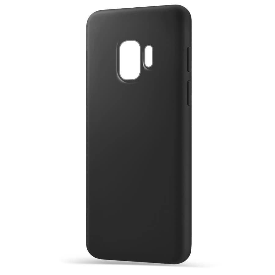 Husa spate pentru Samsung S9+ - Silicon Line Negru