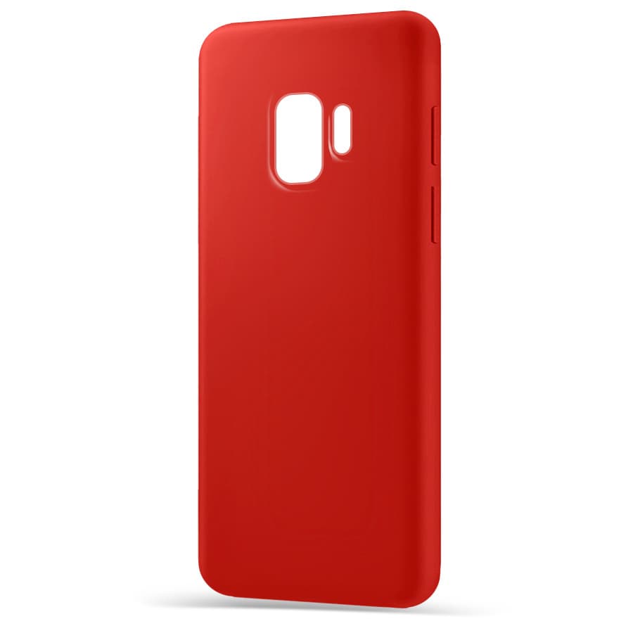 Husa spate pentru Samsung S9+ - Silicon Line Rosu