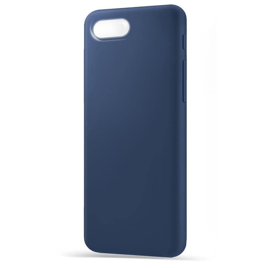Husa spate pentru iPhone 6 Plus - Silicon Line Albastru