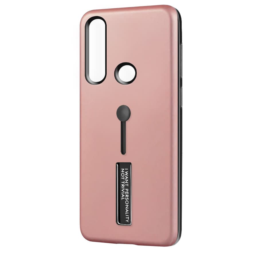 Husa spate pentru Huawei P30 Lite - Hard Case Stand Rose