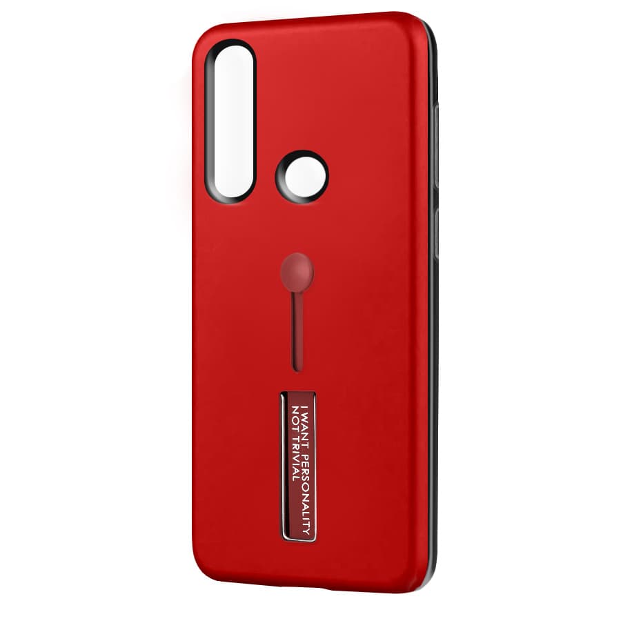 Husa spate pentru Huawei P30 Lite - Hard Case Stand Rosu