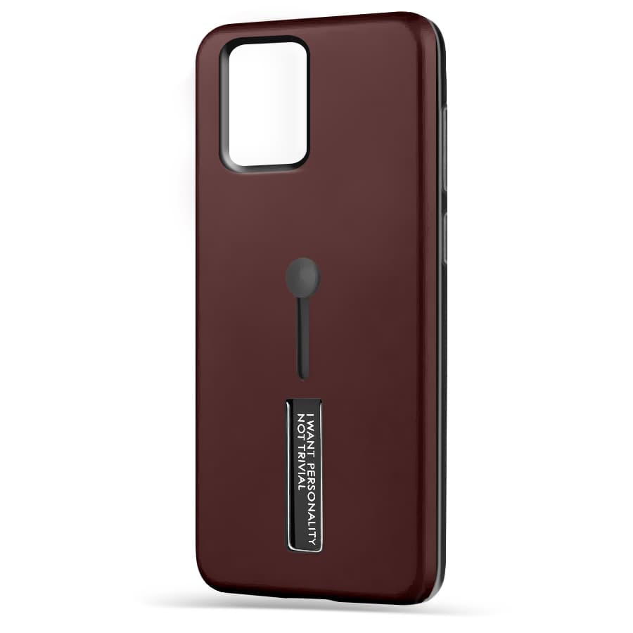 Husa spate pentru Samsung Galaxy S10 Lite - Hard Case Stand Maro