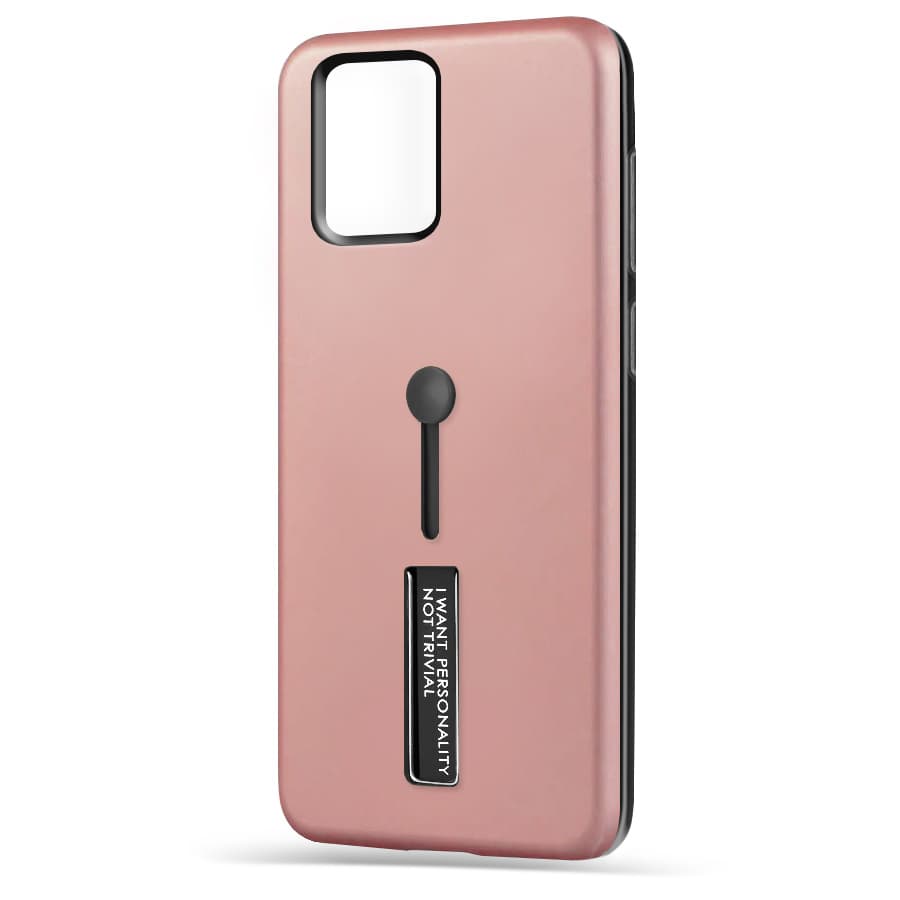 Husa spate pentru Samsung Galaxy S10 Lite - Hard Case Stand Rose