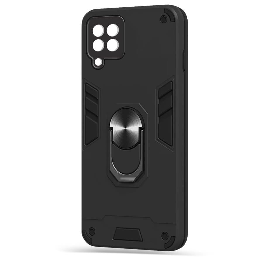 Husa spate pentru Samsung Galaxy M12 - Hybrid Case Stand Negru