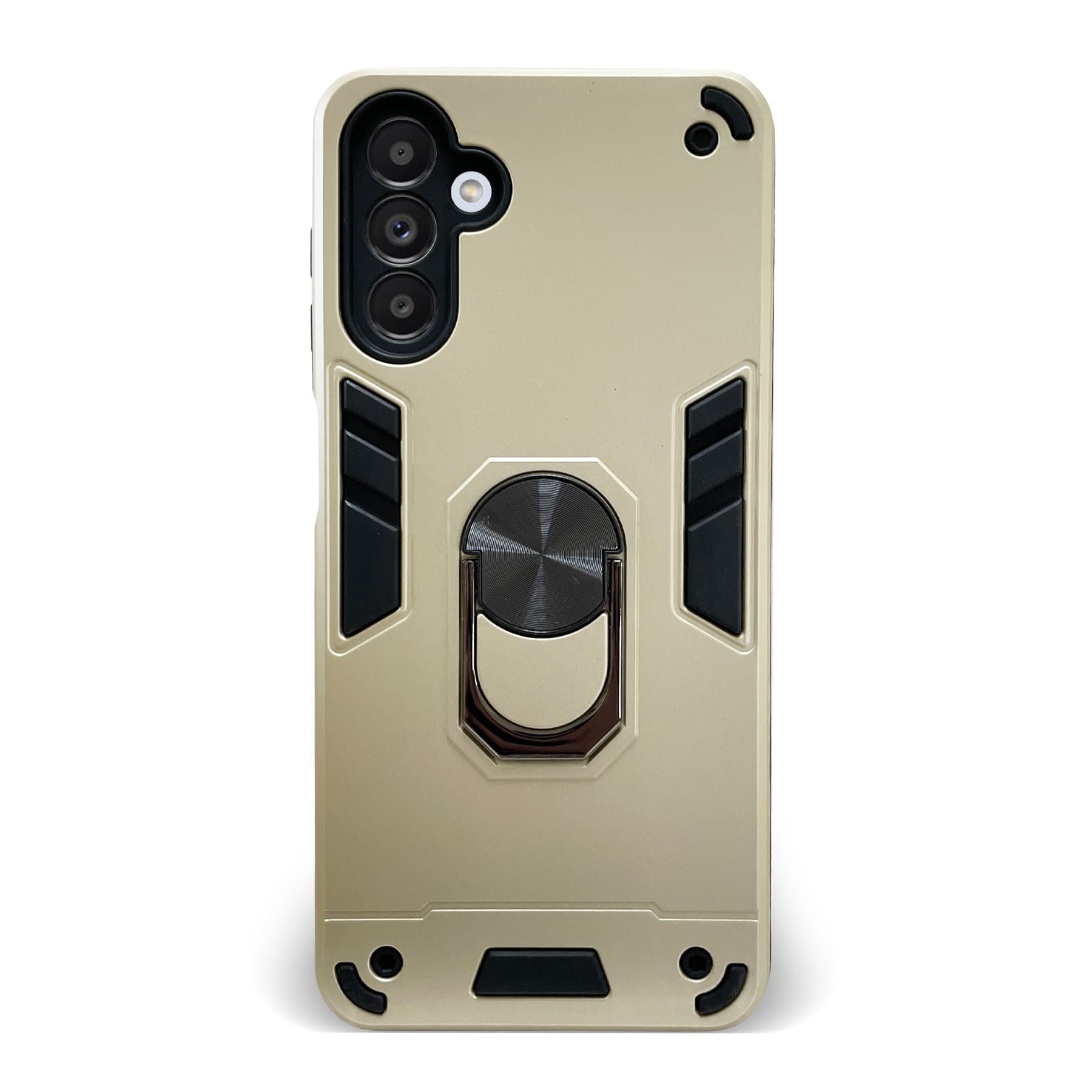 Husa spate pentru Samsung Galaxy A04s - Hybrid Case Stand Gold