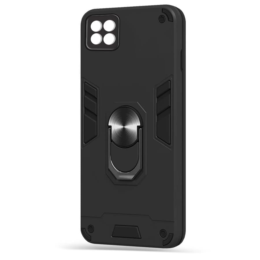 Husa spate pentru Samsung Galaxy A22 5G - Hybrid Case Stand Negru
