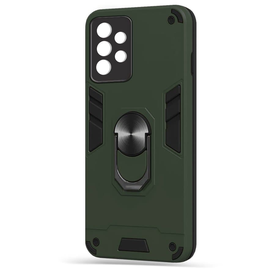 Husa spate pentru Samsung Galaxy A53 5G - Hybrid Case Stand Army