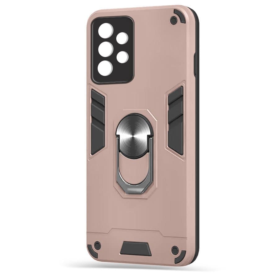 Husa spate pentru Samsung Galaxy A53 5G - Hybrid Case Stand Roz