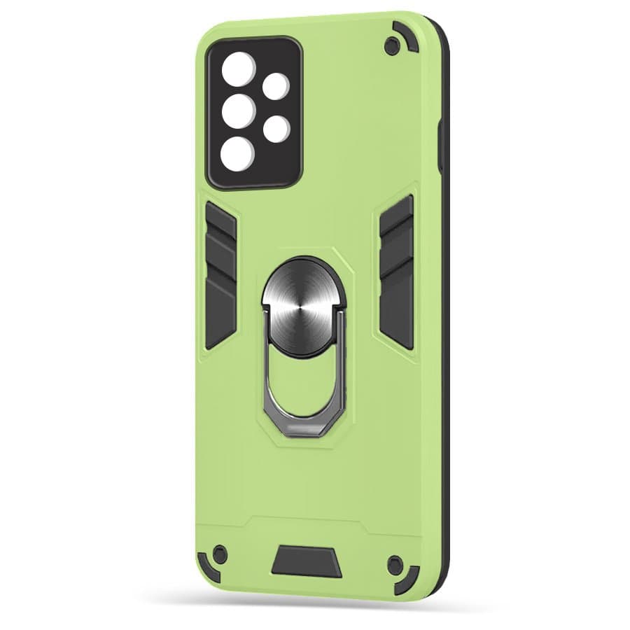 Husa spate pentru Samsung Galaxy A53 5G - Hybrid Case Stand Verde Crud