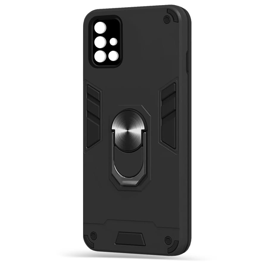 Husa spate pentru Samsung Galaxy A51 - Hybrid Case Stand Negru