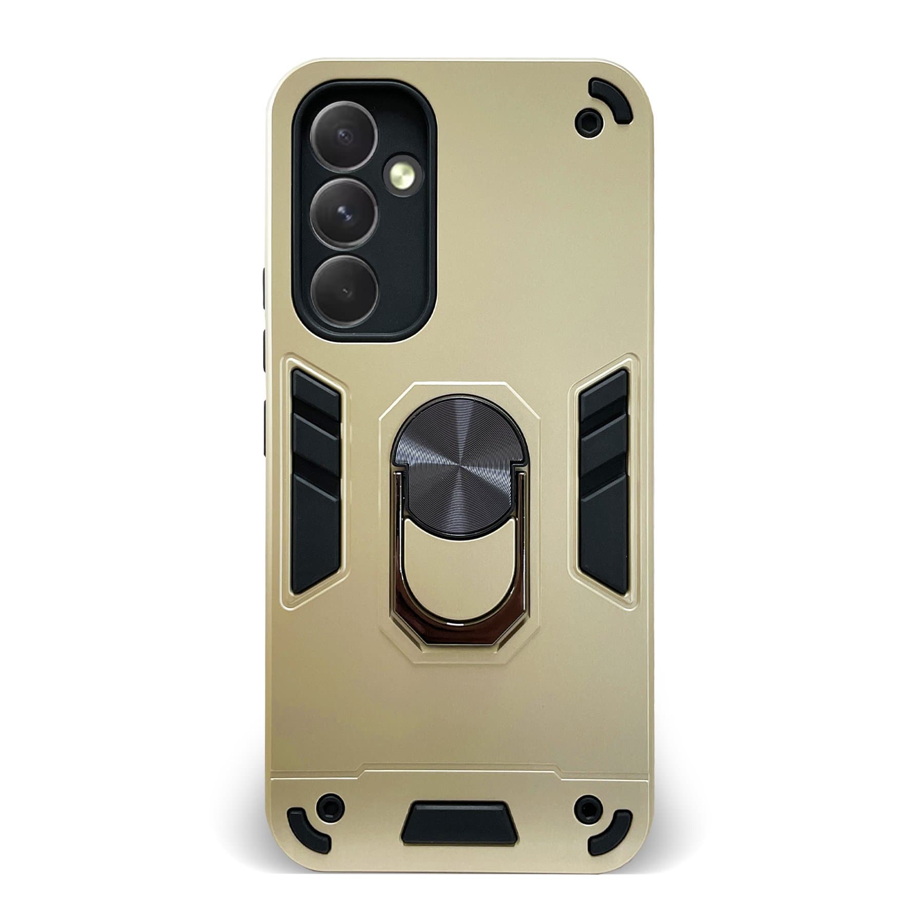Husa spate pentru Samsung Galaxy A14 5G - Hybrid Case Stand Gold