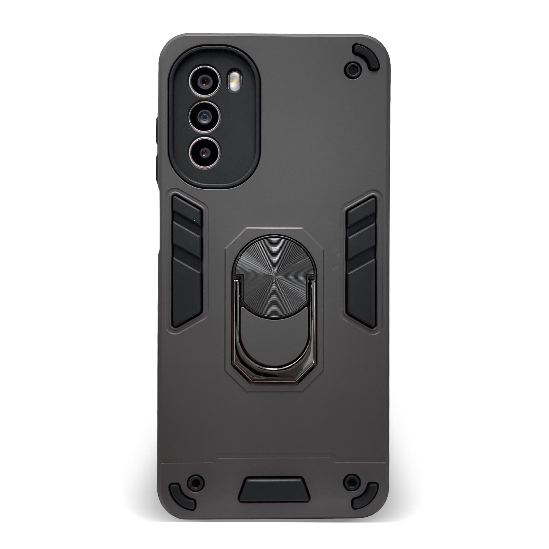 Husa spate pentru Motorola Moto G52 - Hybrid Case Stand Negru